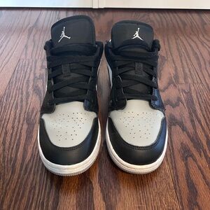 Nike Air Jordan 1 Low Black and Grey